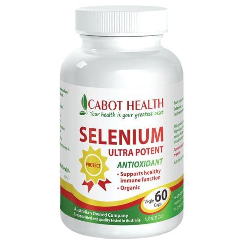 Cabot Health Selenium Ultra Potent Capsule 60 - OhYouLuckyDuck.com.au