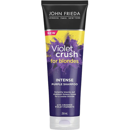 John Frieda Sheer Blonde Violet Crush Intense Shampoo 250mL - OhYouLuckyDuck.com.au