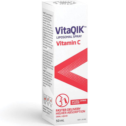 Henry Blooms VitaQIK Liposomal Vitamin C Spray 50ML - OhYouLuckyDuck.com.au
