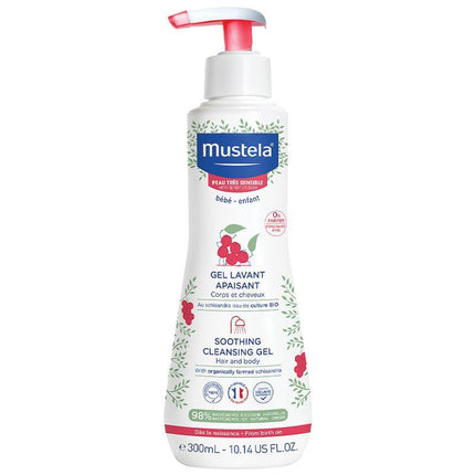 Mustella Soothing Cleansing Gel for Very Sensitive Skin 300ML