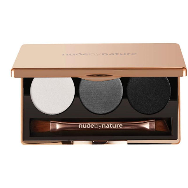 Nude By Nature Natural Illusion Eyeshadow Trio 02 Smoky