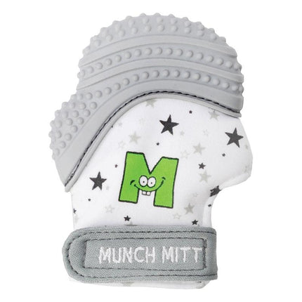 Malarkey Kids Munch Mitt Teething Grey Stars
