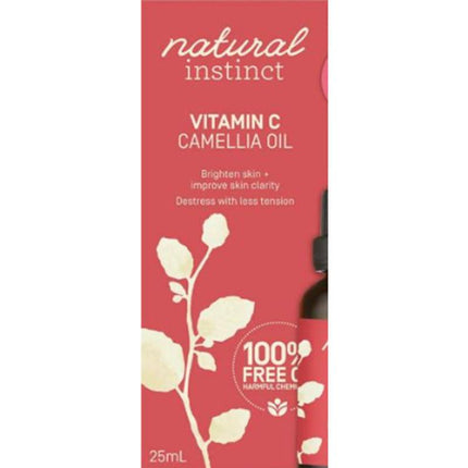 Natural Instinct Organic Vitamin C Camellia Oil 25ml
