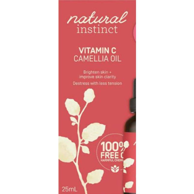 Natural Instinct Organic Vitamin C Camellia Oil 25ml