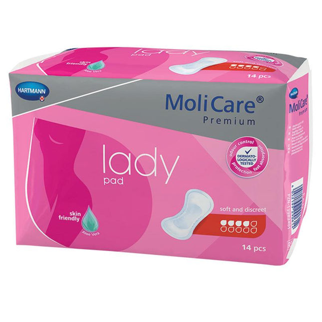 Molicare Premium Lady Pads 4 Drops 14 Piece