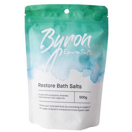 Byron Epsom Salts Restore Bath Salts 500g