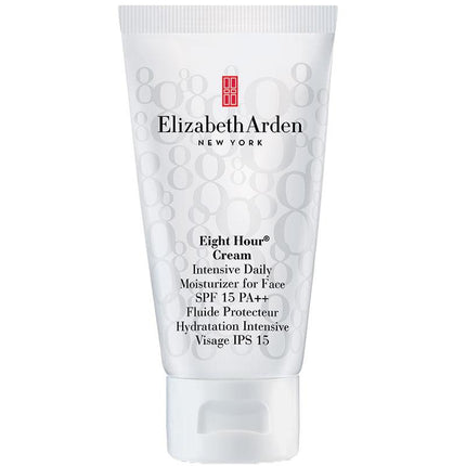 Elizabeth Arden Eight Hour Cream Intensive Daily Moisturizer For Face SPF15 50ML