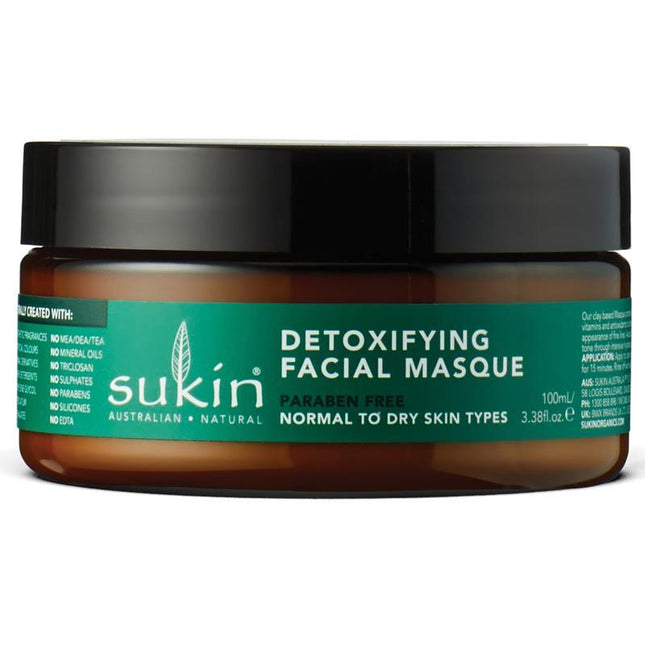 Sukin Super Greens Detoxifying Facial Masque - OhYouLuckyDuck.com.au