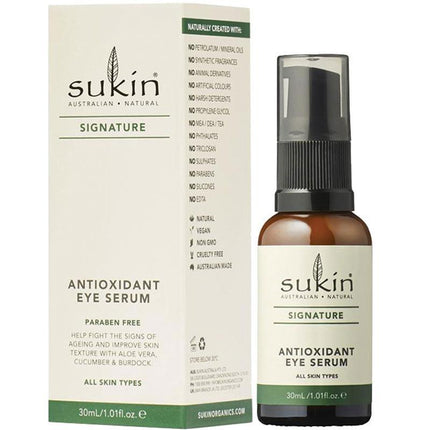 Sukin Antioxidant Eye Serum 30Ml - OhYouLuckyDuck.com.au