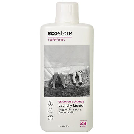 Ecostore Laundry Liquid Geranium and Orange 1L