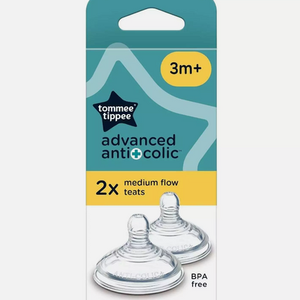 Tommee Tippee Natural Start Advance Anti Colic Medium Flow Teats