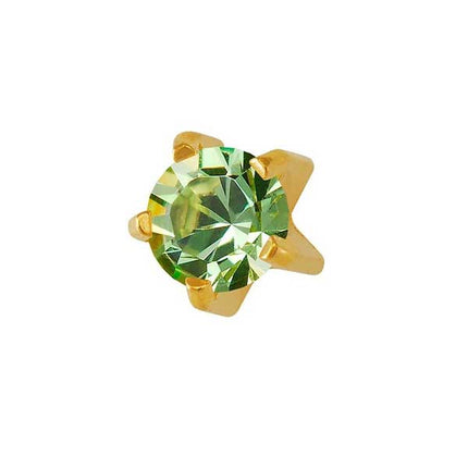 Rossan August Gold Clawset Peridot FD2047C
