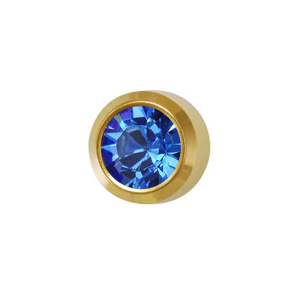 Rossan September Gold Bezel - Sapphire FD2048