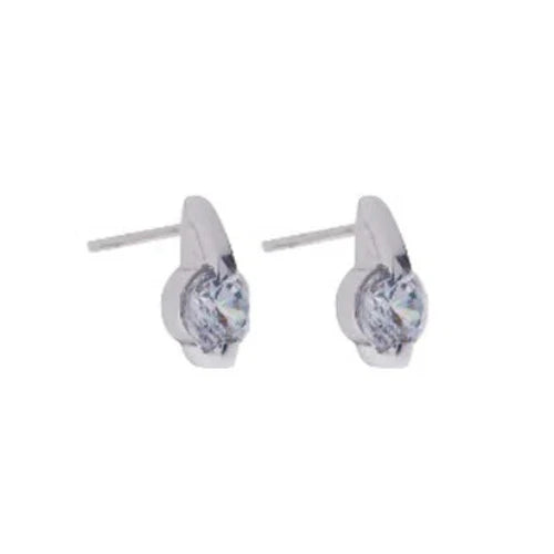 Rossan Cubic Zirconia Drop Round Fe4229