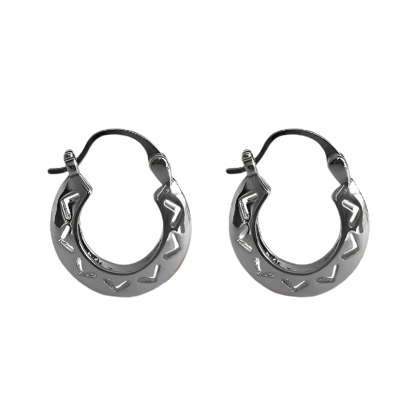 Adnohr Open Cut Hoop Fe4325 16MM