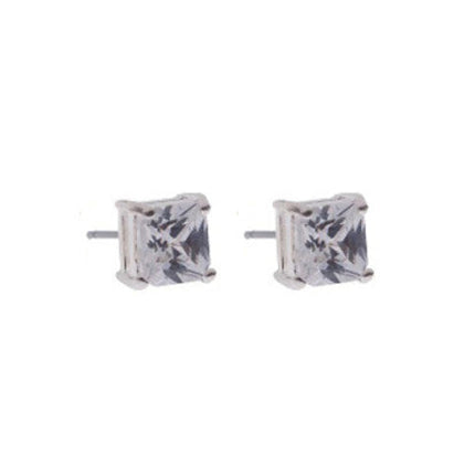 Rossan Square 7mm Cubic Zirconia FE4503