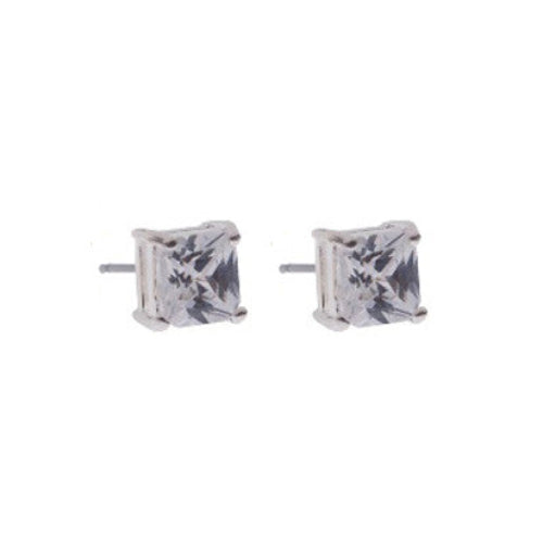 Rossan Square 7mm Cubic Zirconia FE4503
