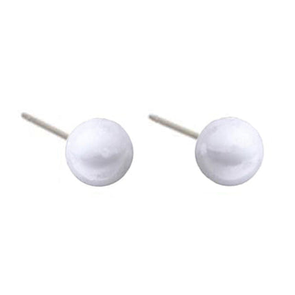 ROSS SHELL PEARL STUD 8MM FE4634L