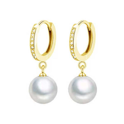 Rossan Huggy CZ Shell Pearl FE4636G