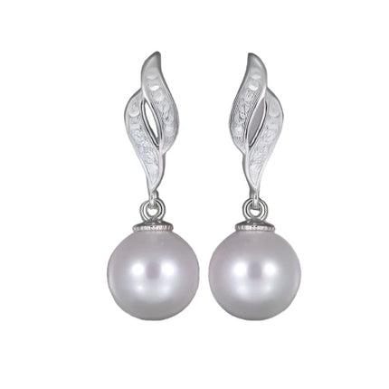 Rossan Flower Cz Shell Pearl Fe4637