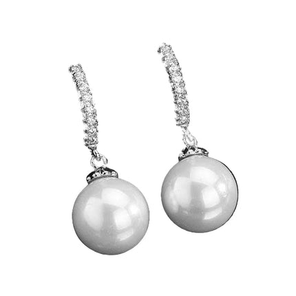 Rossan Multi CZ Shell Pearl Silver FE4639S