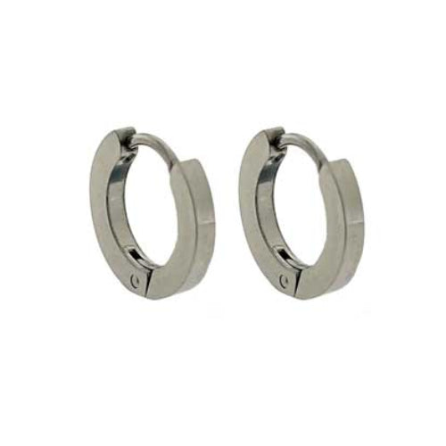 Rossab Huggy Silver Earring FE4872S
