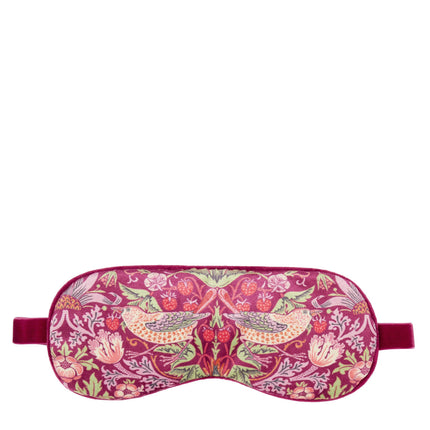 Artico William Morris Satin Eye Mask Light Blocking Silky Sleep Mask 50G