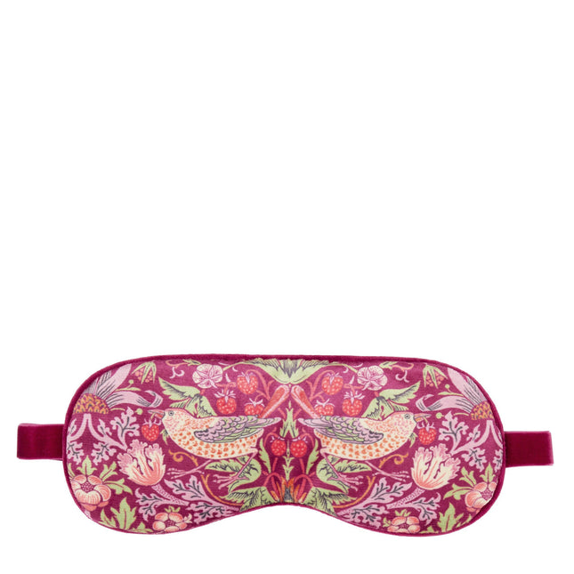 Artico William Morris Satin Eye Mask Light Blocking Silky Sleep Mask 50G