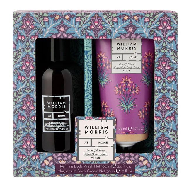 William Morris Beautiful Sleep Ritual Set with Pillow Mist 100ML and Hand Cream 50ML