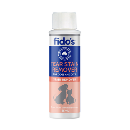 Fido's Tear Stain Remover For Dogs And Cats Maltese Persian White