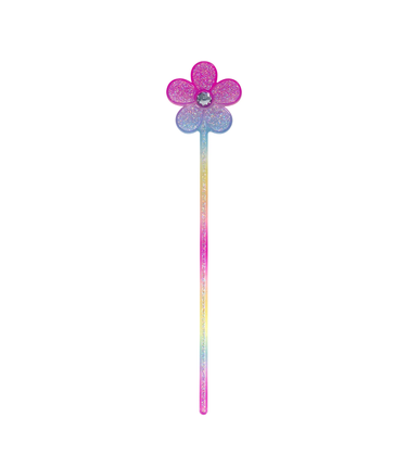 Pink Poppy Fairy Butterfly Wand