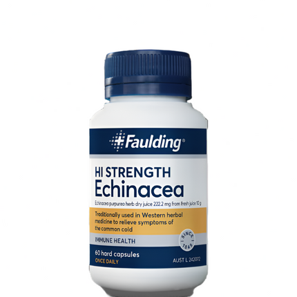 Faulding Remedies Hi Strength Echinacea 10000MG 60 Capsules