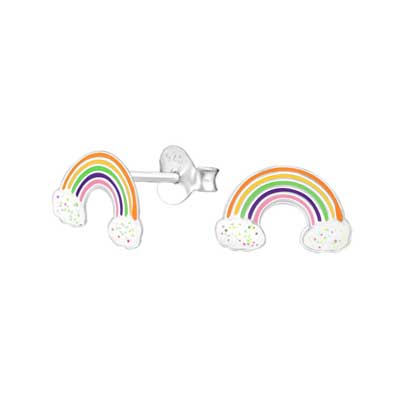 Rossan Rainbow FE4428ES Enamel Sparkle Earrings