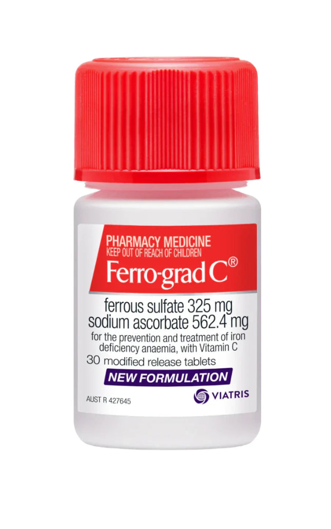 Ferro-Grad C Pr 325/562.4Mg 30 Tablets