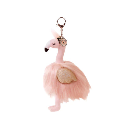 Ob Designs Bag Charm Gloria Flamingo