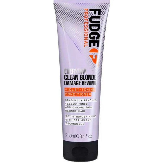 Fudge Clean Blonde Damage Rewind Conditioner 250mL - OhYouLuckyDuck.com.au