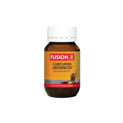 Fusion Health Curcumin Advanced for Inflammation and Pain Relief 60 Tablets