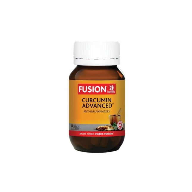 Fusion Health Curcumin Advanced for Inflammation and Pain Relief 60 Tablets