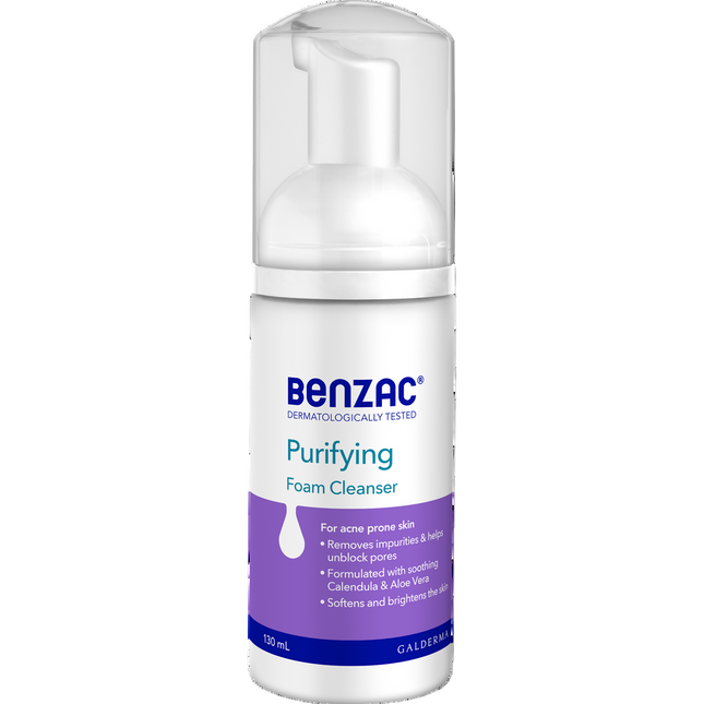Benzac Purifying Foam Cleanser 130ML