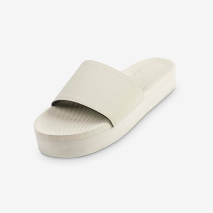Indosole Women Platform Slide Sneaker Sea Salt Sole Size 6 to 7