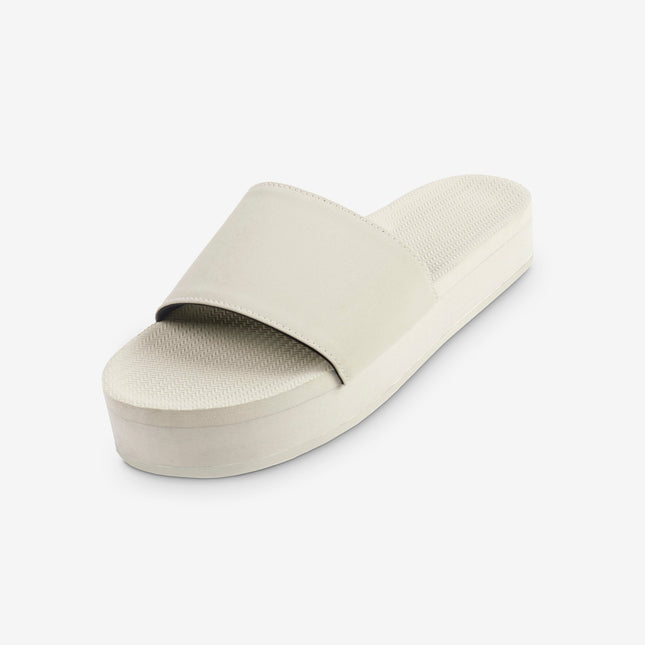 Indosole Women Platform Slide Sneaker Sea Salt Sole Size 6 to 7