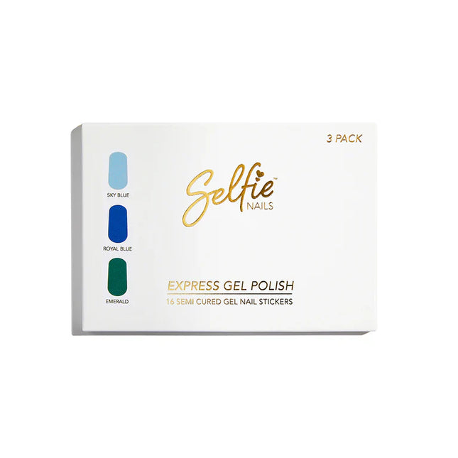 Selfie Nails Express Gel Polish Sky Royal Emerald