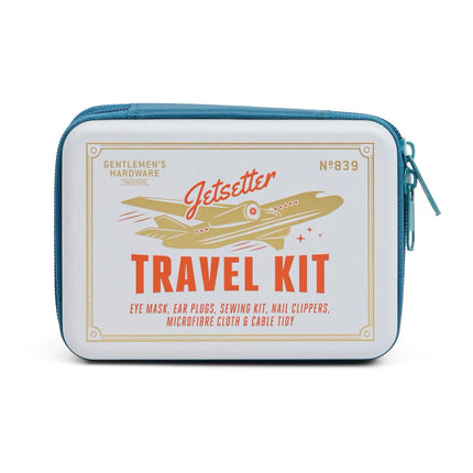 Gentlemen's Hardware Jetsetter Travel Kit with Face Wash 3 in 1 Wash and Moisturiser 3 x 60ML