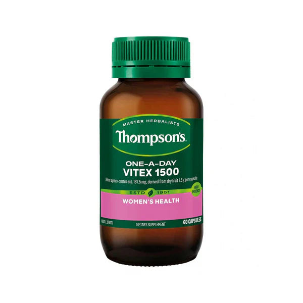 Thompson's Master Herbalists Vitex 1500Mg 60 Caps