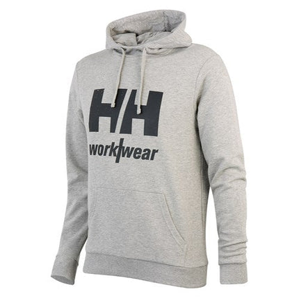 Helly Hansen Logo Hoodie Light Grey Melange