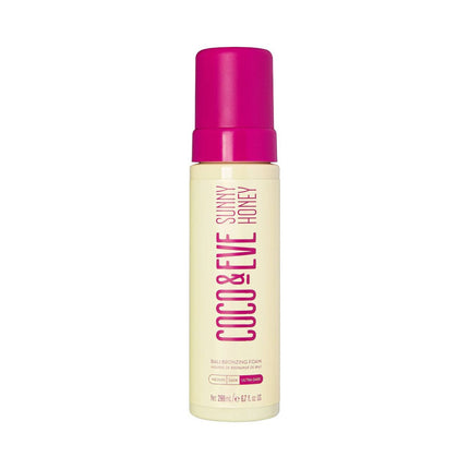 Coco & Eve Sunny Honey Bali Bronzing Foam Ultra Dark Self Tanner 200ML ...