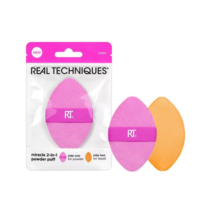 Real Techniques Miracle 2-in-1 Powder Puff - OhYouLuckyDuck.com.au