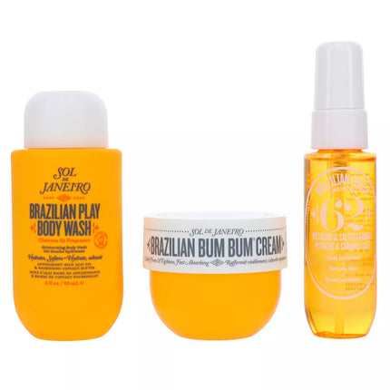 Sol De Janeiro Bum Bum Jet Set Body Mist, Brazilian Bum Cream And Body Wash