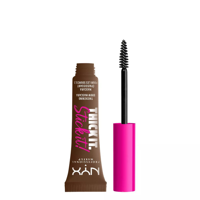 Nyx Professional Makeup Thick It Stick It Brow Gel Mascara Brunette