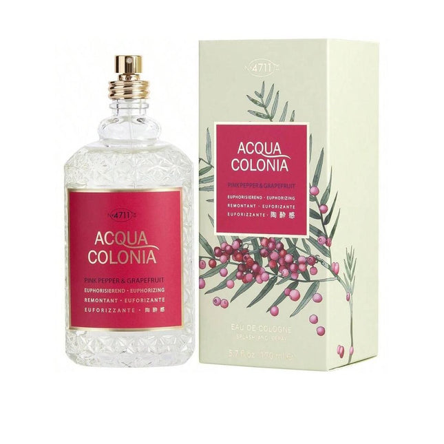 4711 Acqua Colonia Pink Pepper and Grapefruit Eau de Cologne for Unisex 170ML